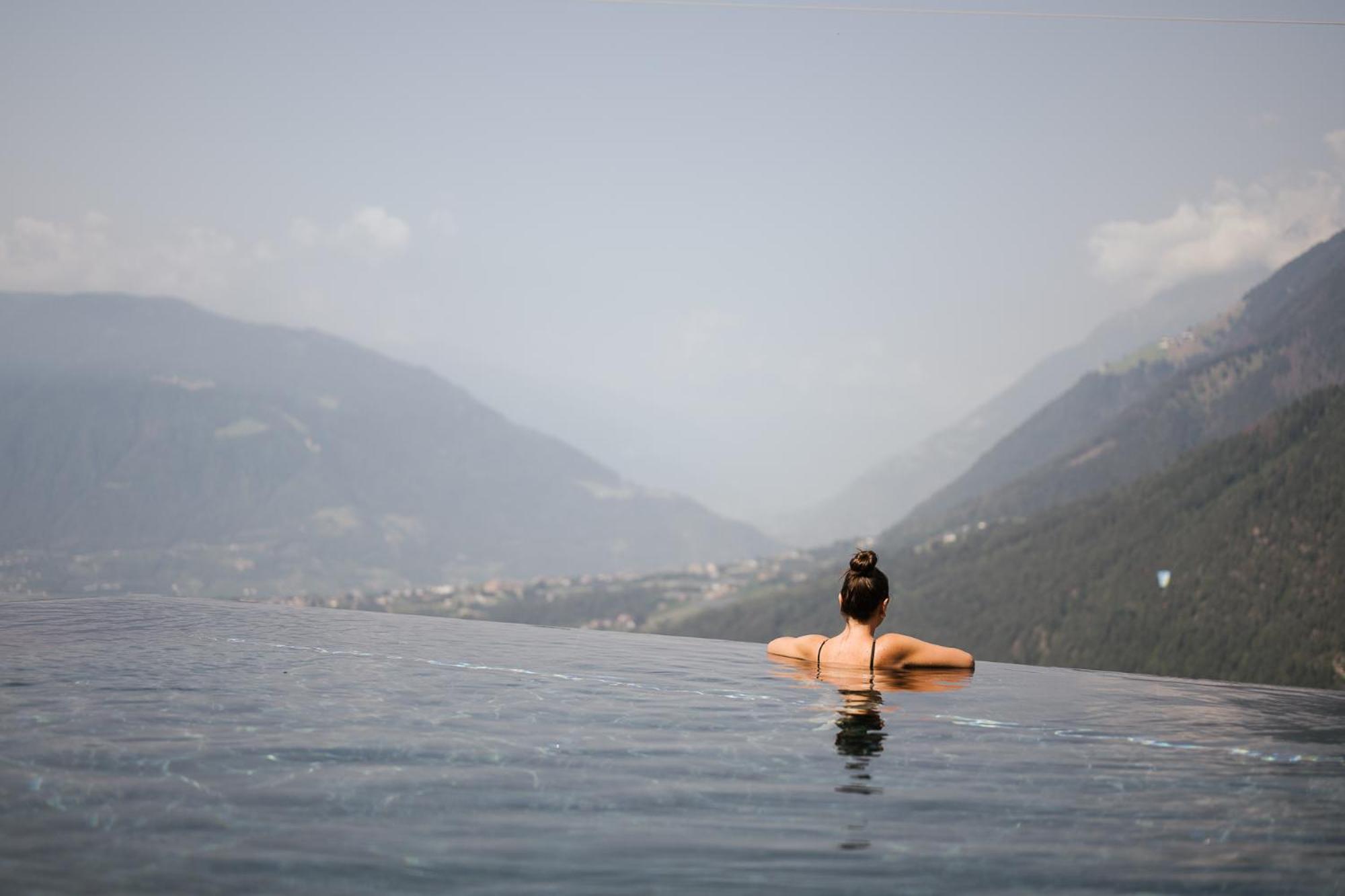 Naturhotel Gruberhof Schenna Bagian luar foto